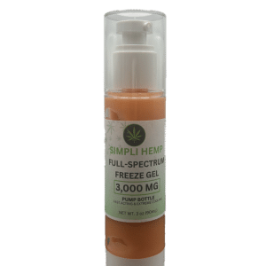 Simpli Hemp CBD Freeze Gel Topical 