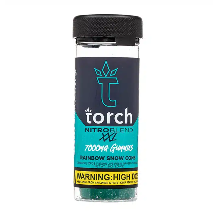 Torch Nitro Blend XXL gummies bottle