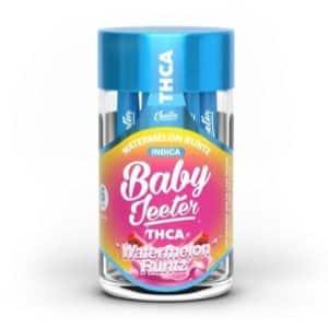 Baby Jeeter THCA Watermelon Runtz jar